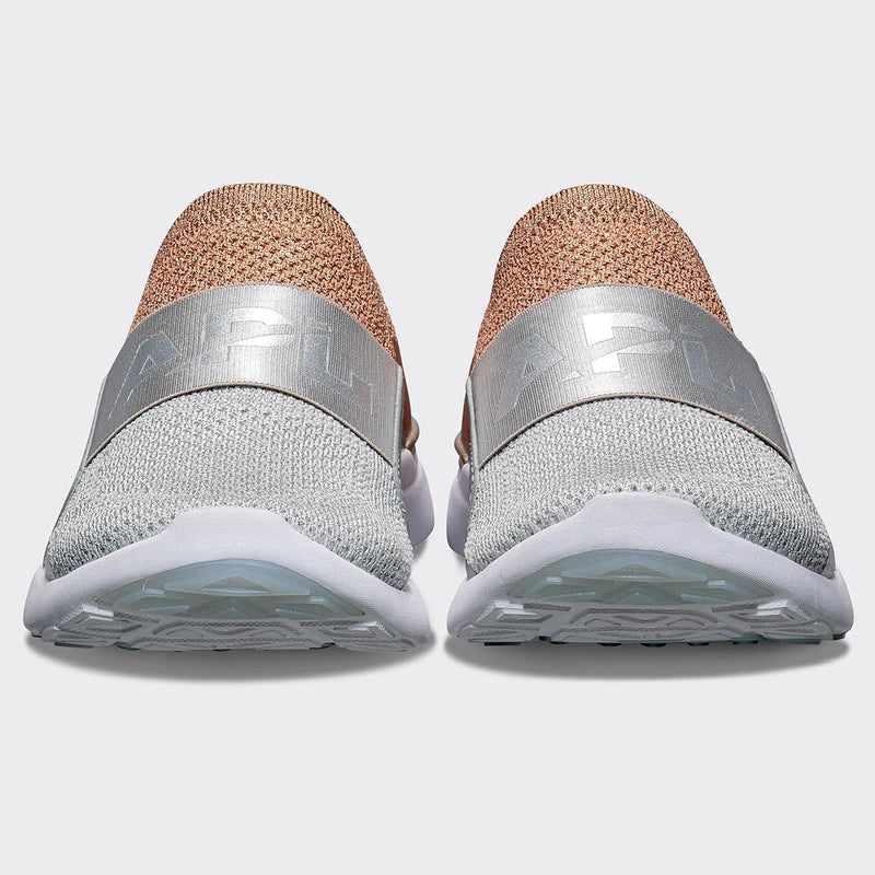 Men's TechLoom Bliss Rose Gold / Metallic Silver / White view 4