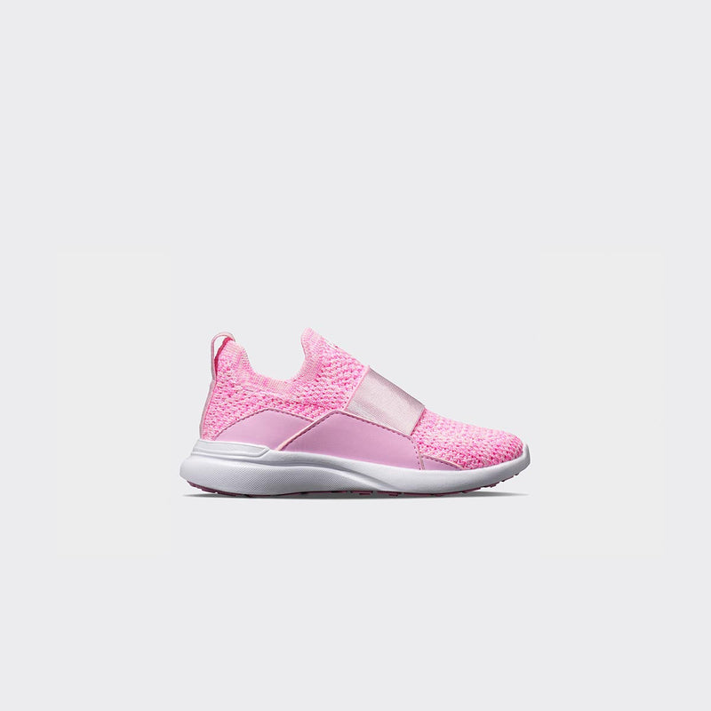 Kid's TechLoom Bliss Soft Pink / Fusion Pink / Melange view 1
