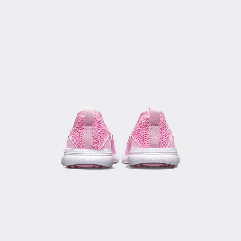Kid's TechLoom Bliss Soft Pink / Fusion Pink / Melange view 3