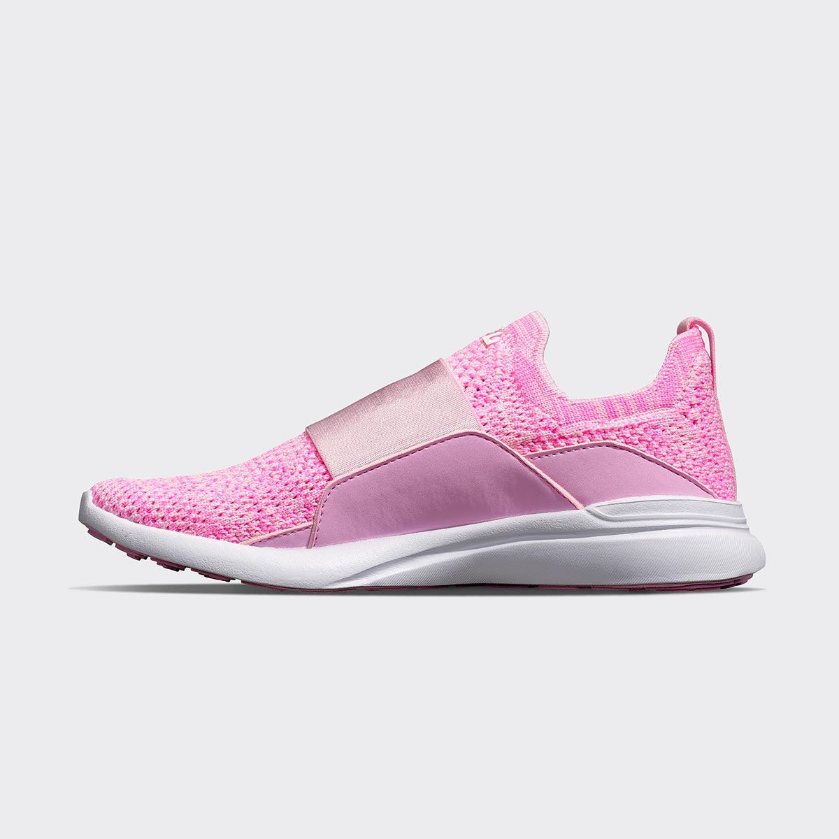 Youth's TechLoom Bliss Soft Pink / Fusion Pink / Melange view 2