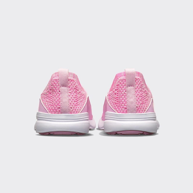 Youth's TechLoom Bliss Soft Pink / Fusion Pink / Melange view 3