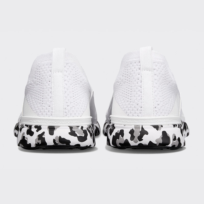 Women's TechLoom Bliss White / Black / Leopard view 3