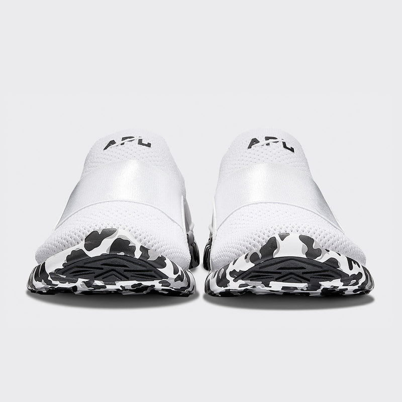 Women's TechLoom Bliss White / Black / Leopard view 4