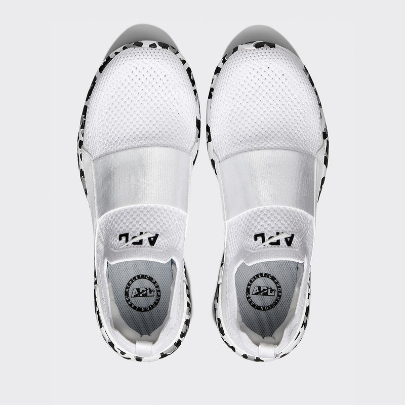 Women's TechLoom Bliss White / Black / Leopard view 5
