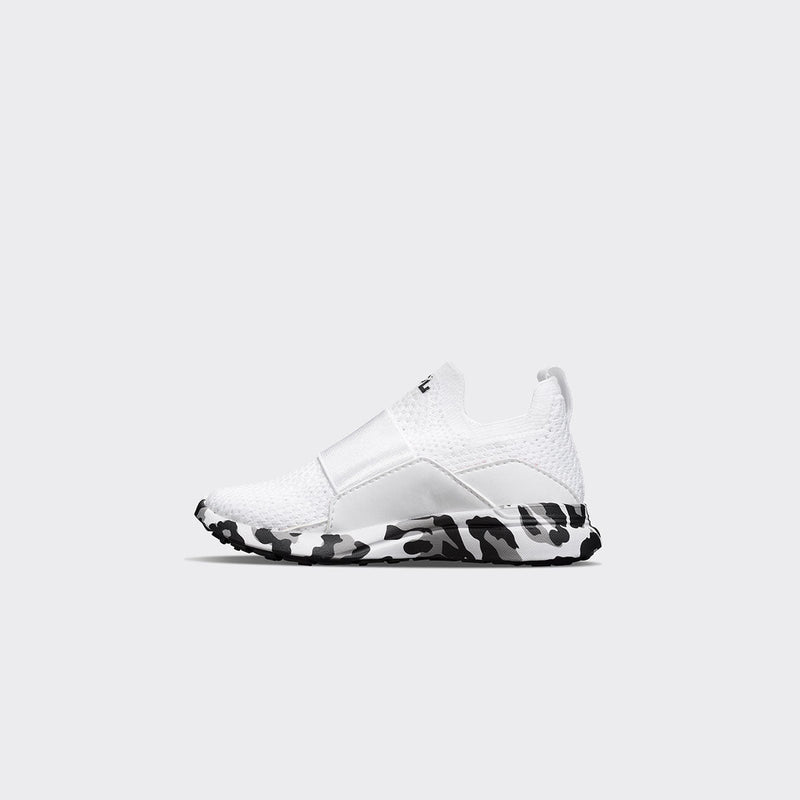 Kid's TechLoom Bliss White / Black / Leopard view 2