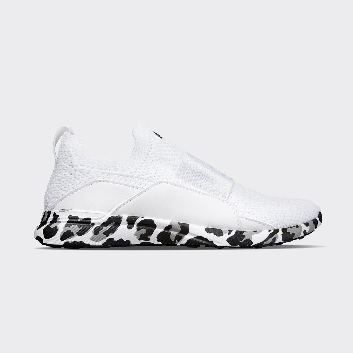 Youth's TechLoom Bliss White / Black / Leopard view 1