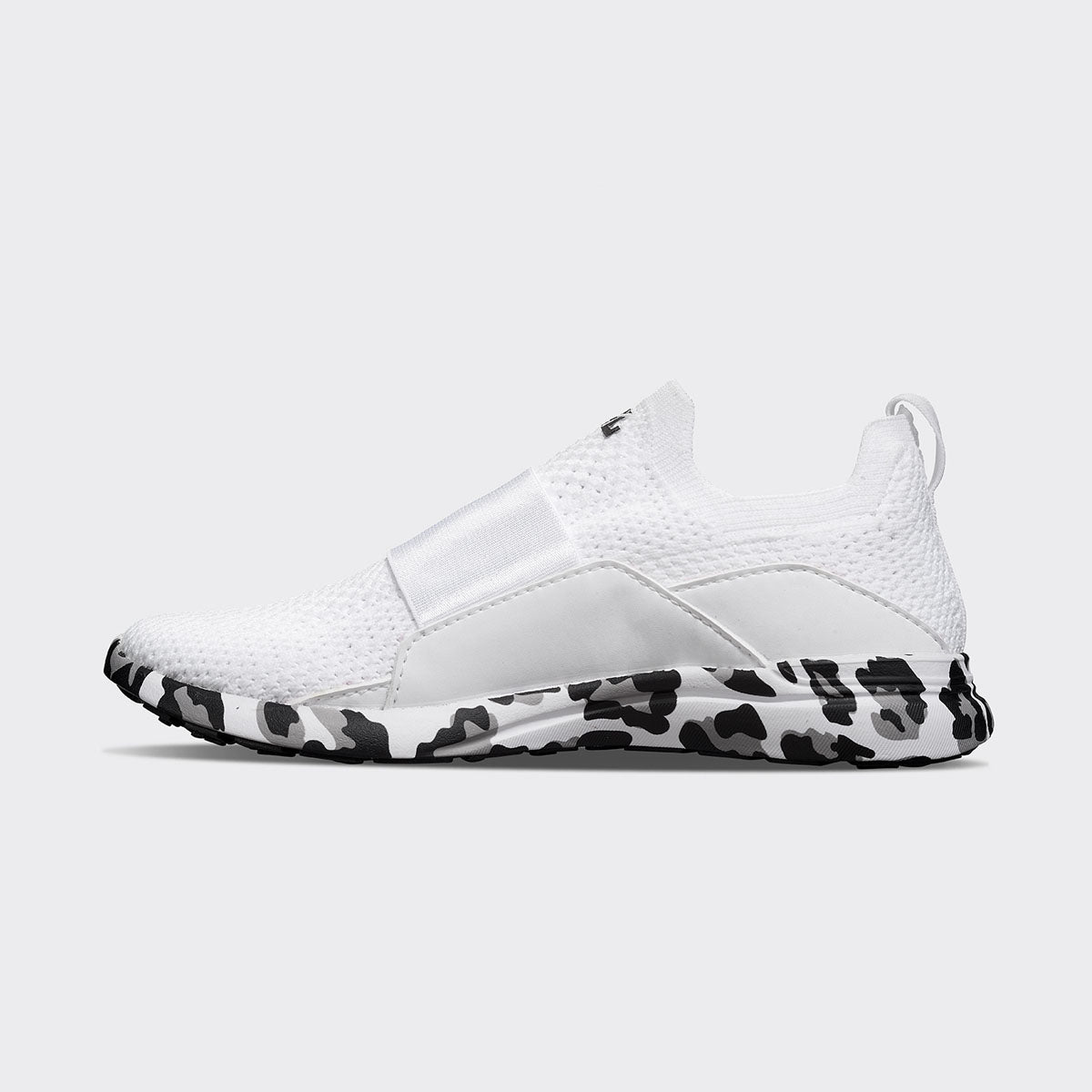 Youth's TechLoom Bliss White / Black / Leopard view 2