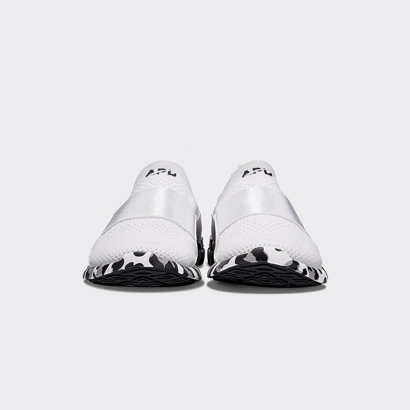 Youth's TechLoom Bliss White / Black / Leopard view 4