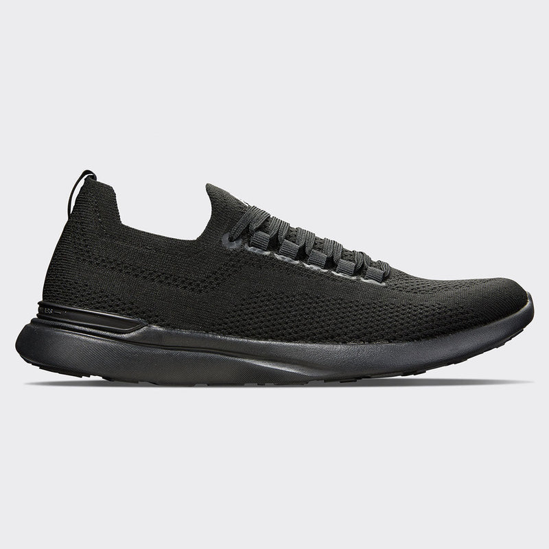 Men's TechLoom Breeze Black / White / Black view 1