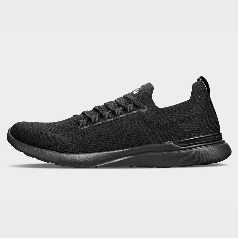 Men's TechLoom Breeze Black / White / Black view 2