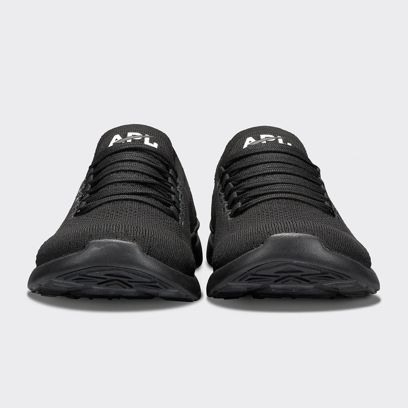 Men's TechLoom Breeze Black / White / Black view 4