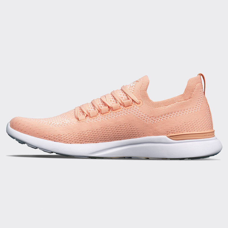 Men's TechLoom Breeze Blush / Sea Salt / White view 2