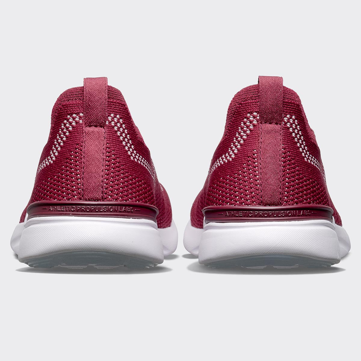 Women's TechLoom Breeze Burgundy / Bleached Pink / White view 3