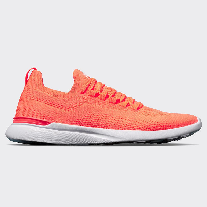 Men's TechLoom Breeze Laser Red / White view 1