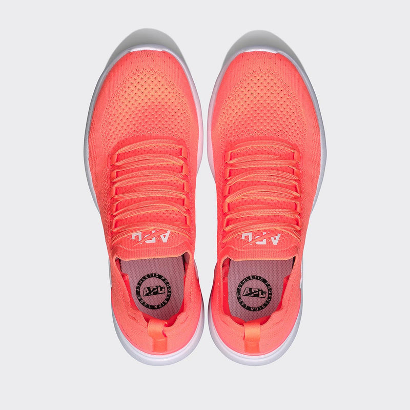 Women's TechLoom Breeze Laser Red / White view 5
