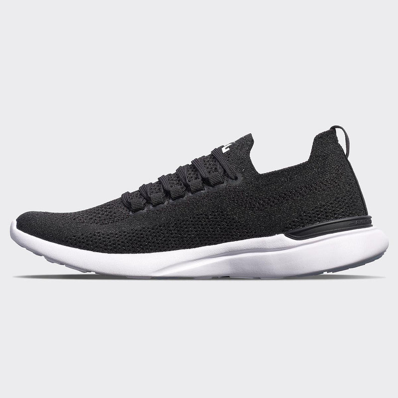 Men's TechLoom Breeze Metallic Black / White view 2