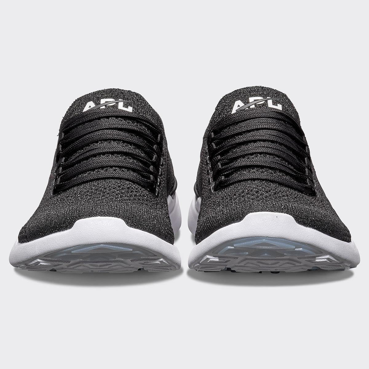 Men's TechLoom Breeze Metallic Black / White view 4