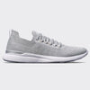Women's TechLoom Breeze Metallic Silver / White