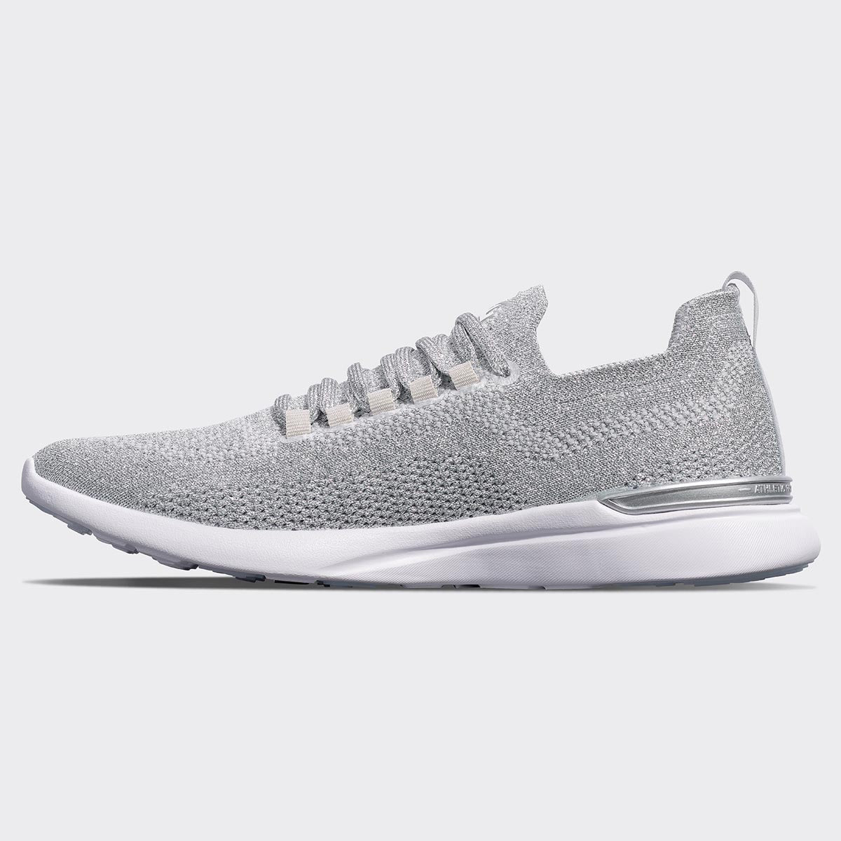 Women's TechLoom Breeze Metallic Silver / White view 2
