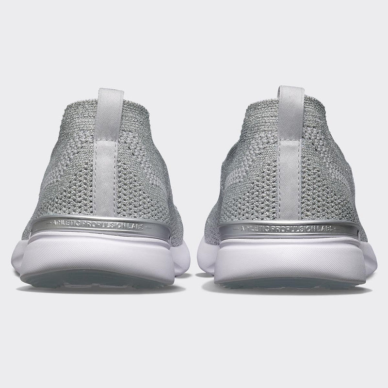 Women's TechLoom Breeze Metallic Silver / White view 3