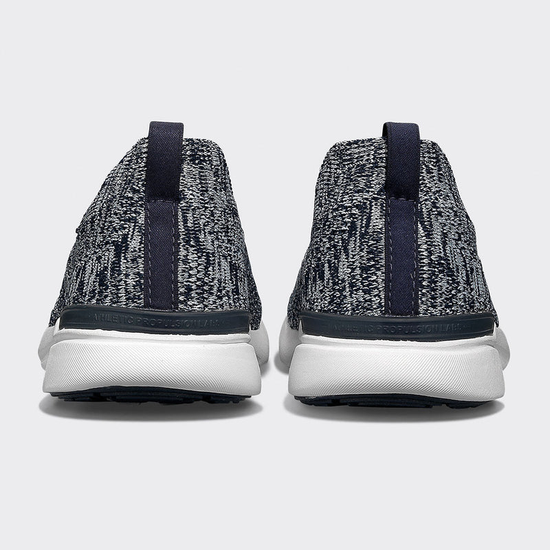 Men's TechLoom Breeze Navy / White / Melange view 3