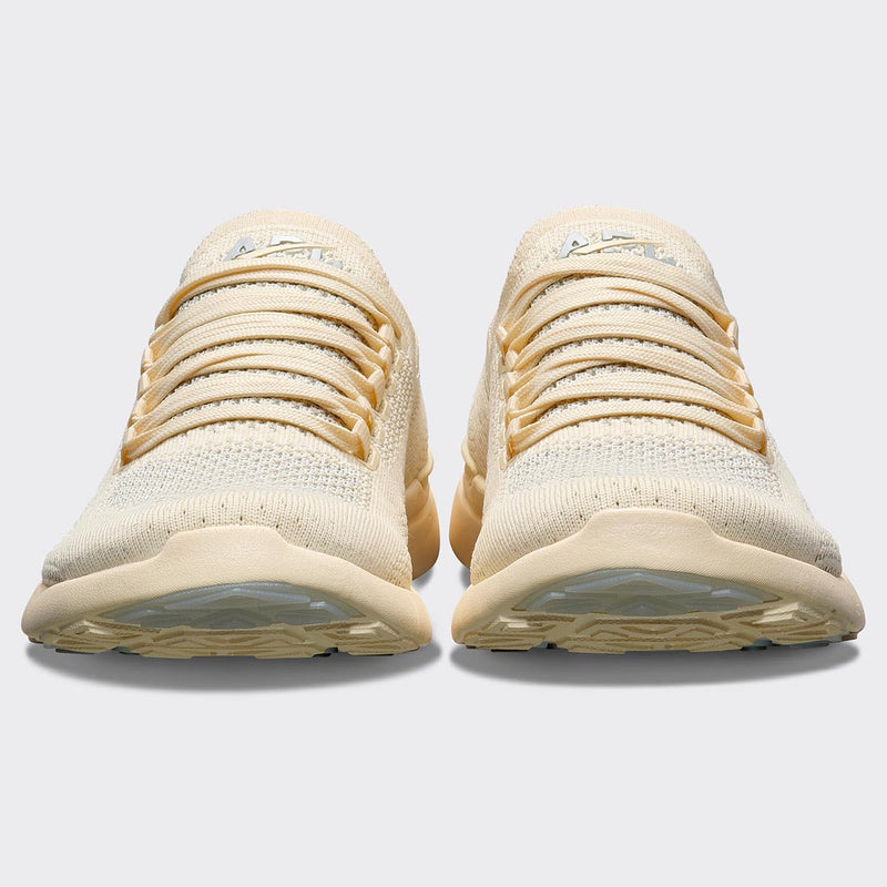 Women's TechLoom Breeze Vanilla / Metallic Silver / White view 4