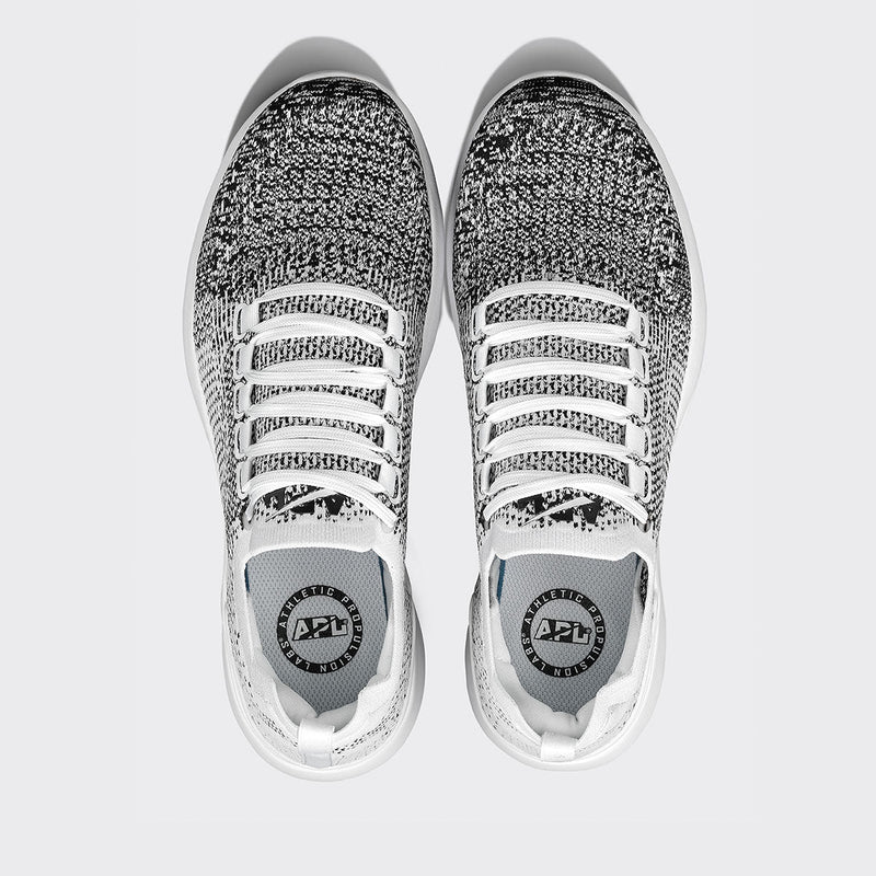 Men's TechLoom Breeze White / Black / Ombre view 5