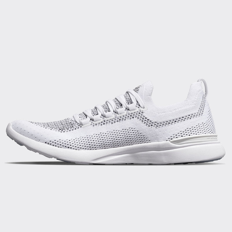 Men's TechLoom Breeze White / Heather Grey view 2