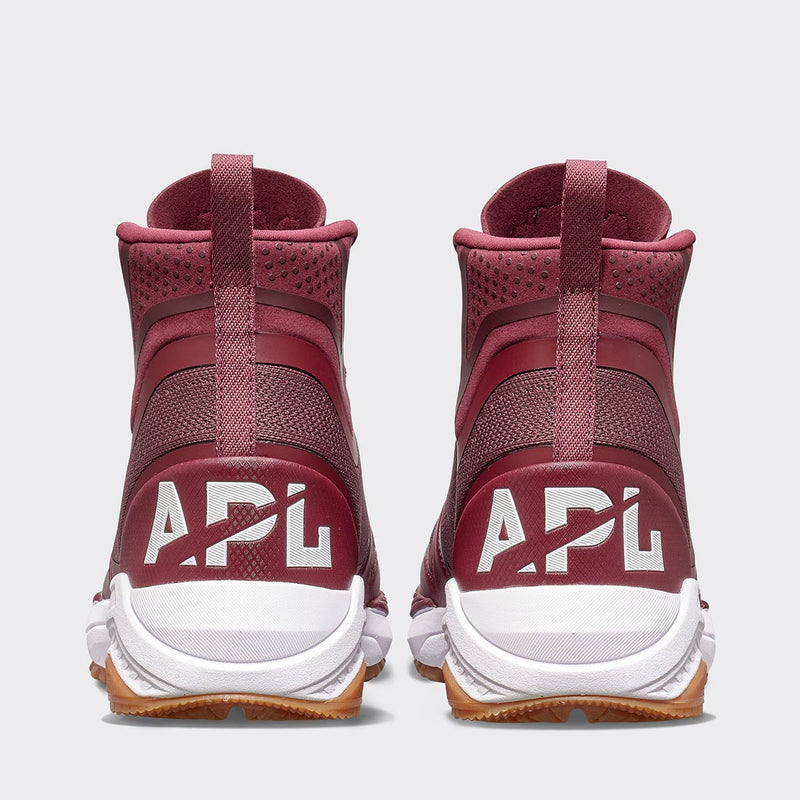 Women's TechLoom Defender Burgundy / White / Gum view 3