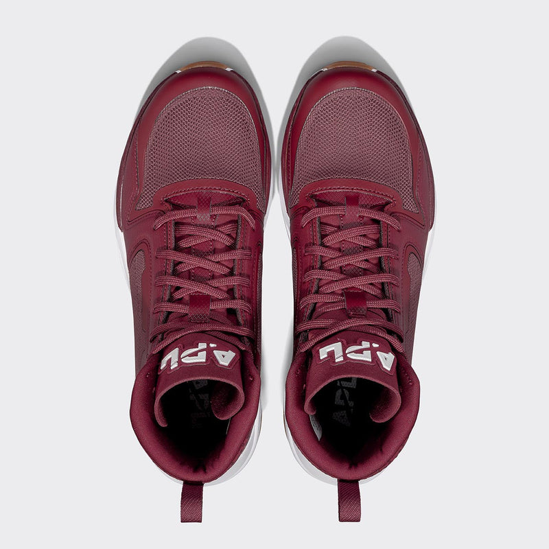 Women's TechLoom Defender Burgundy / White / Gum view 5