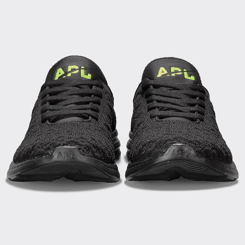 Women's TechLoom Phantom Black / Energy view 4