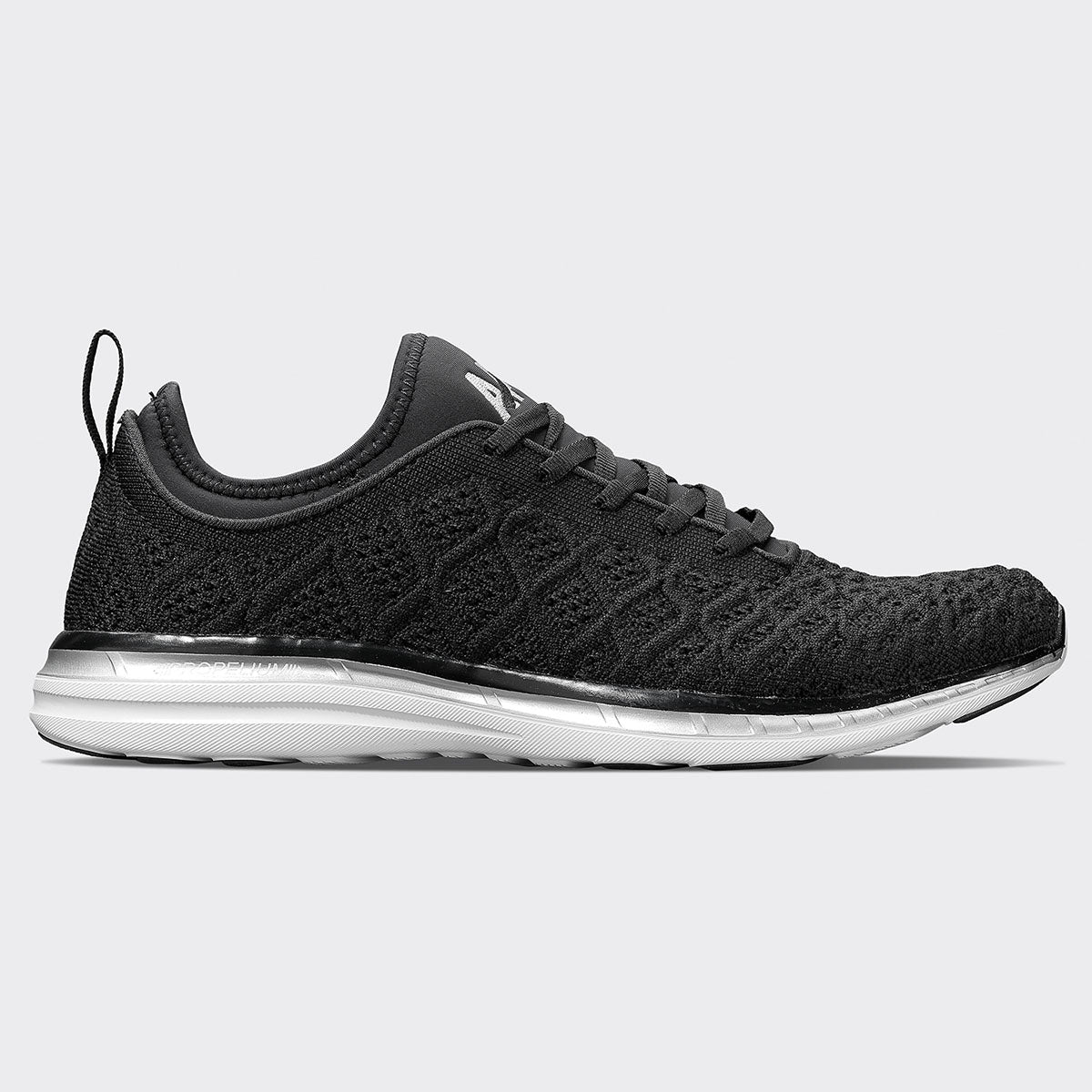 Men's TechLoom Phantom Black / Metallic Silver view 1