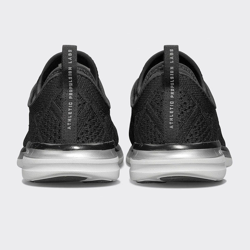 Men's TechLoom Phantom Black / Metallic Silver view 3