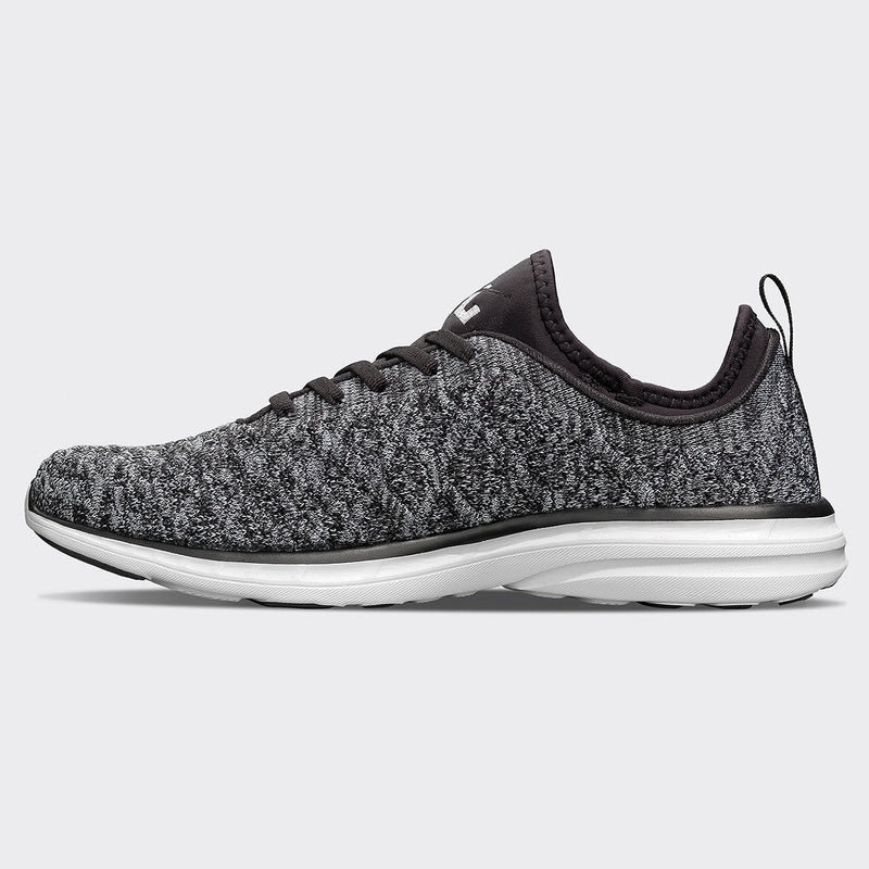 Men's TechLoom Phantom Black / White / Melange view 2