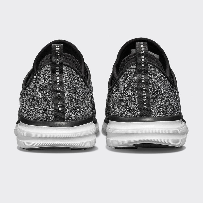 Men's TechLoom Phantom Black / White / Melange view 3