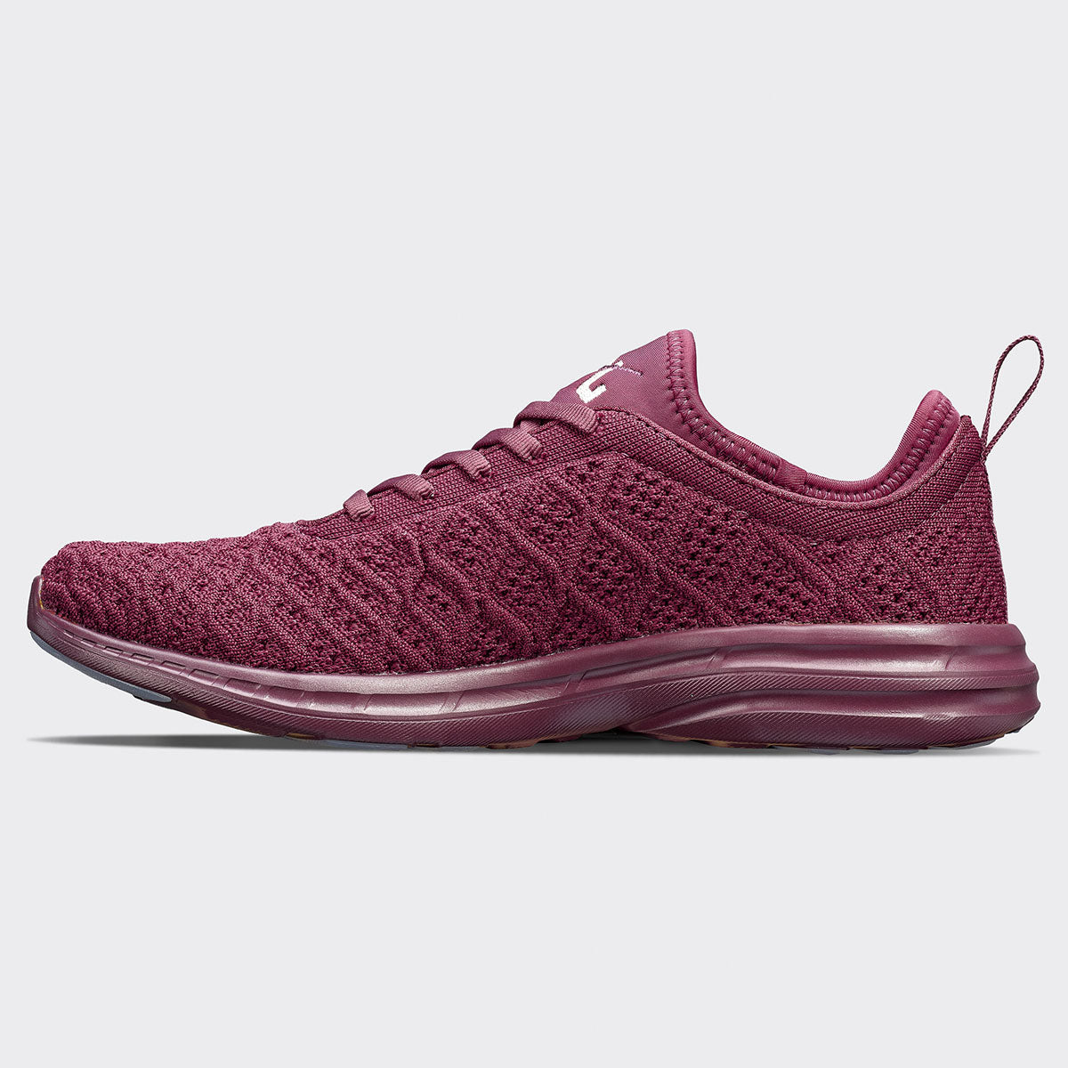 Men's TechLoom Phantom Burgundy / Creme view 2