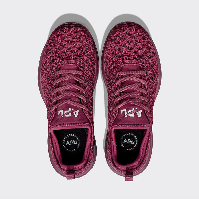 Women's TechLoom Phantom Burgundy / Creme view 5