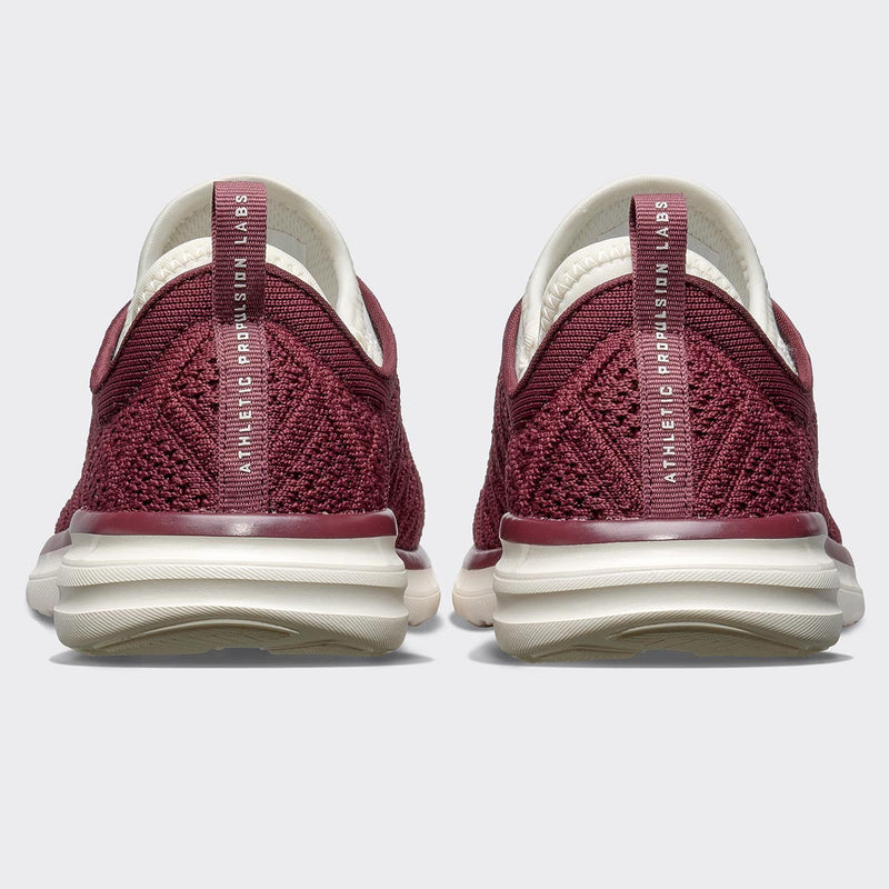 Men's TechLoom Phantom Burgundy / Ivory view 3