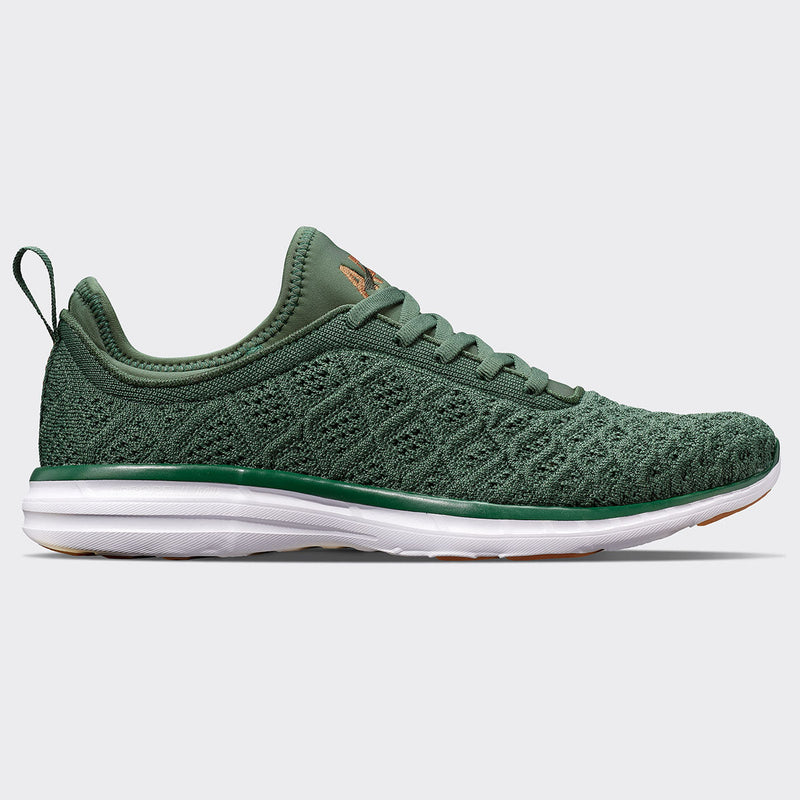 Men's TechLoom Phantom Great Green / White / Gum view 1
