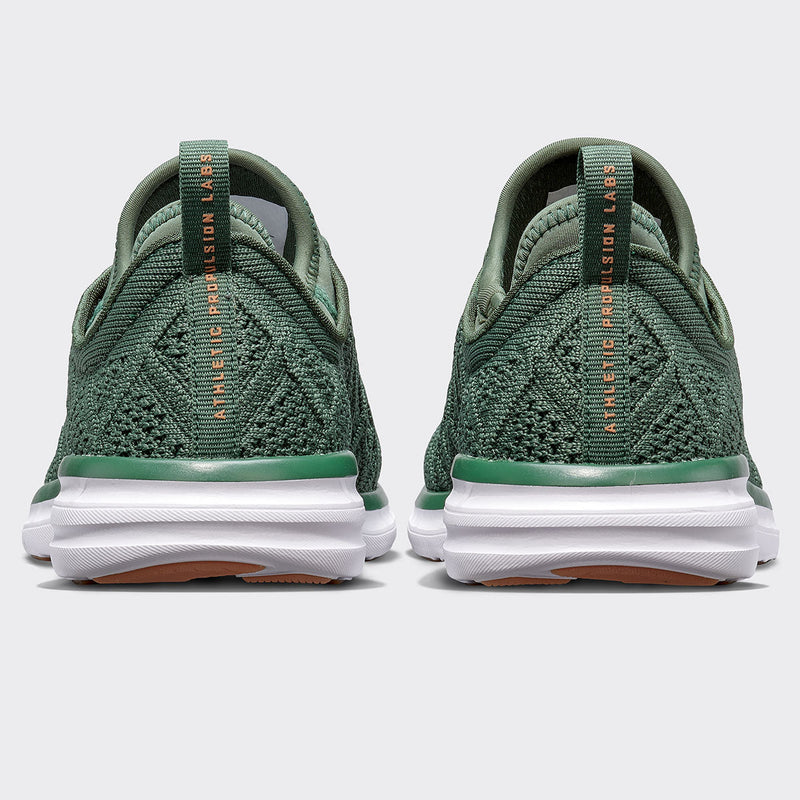 Men's TechLoom Phantom Great Green / White / Gum view 3