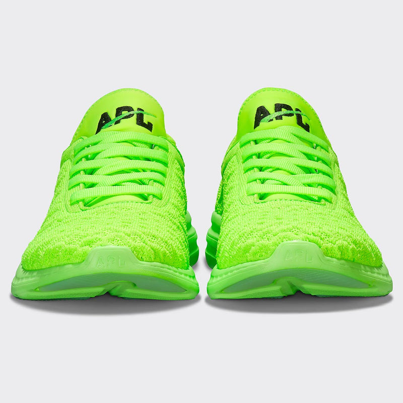 Men's TechLoom Phantom Green / Black / Clear view 4