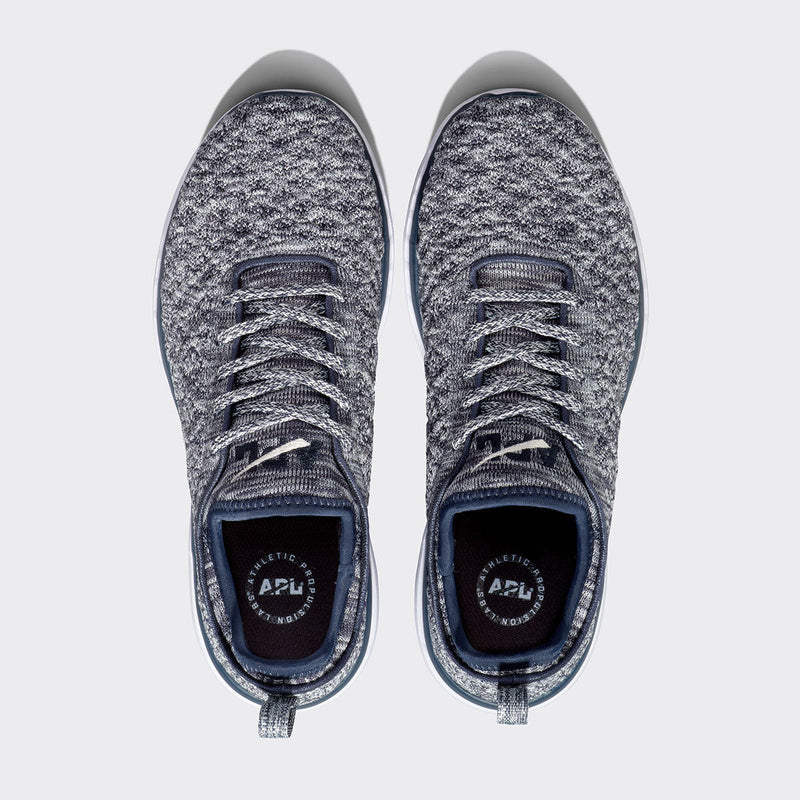 Men's TechLoom Phantom Midnight / Pristine / Melange view 5