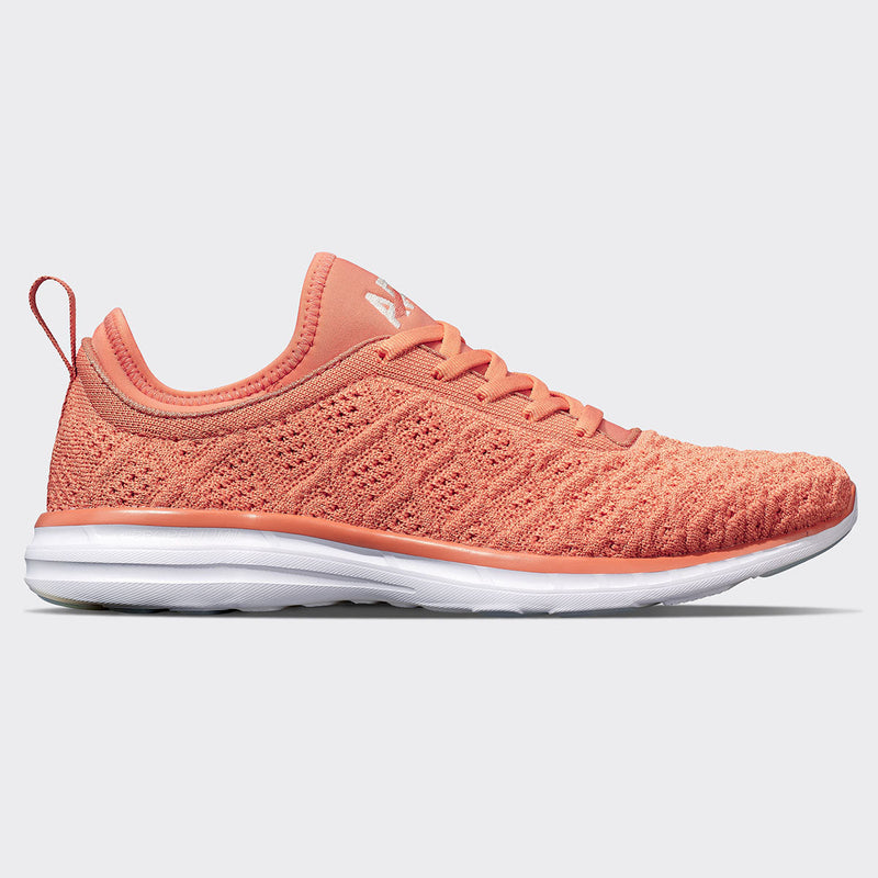 Women's TechLoom Phantom Terracotta / Pristine / White view 1