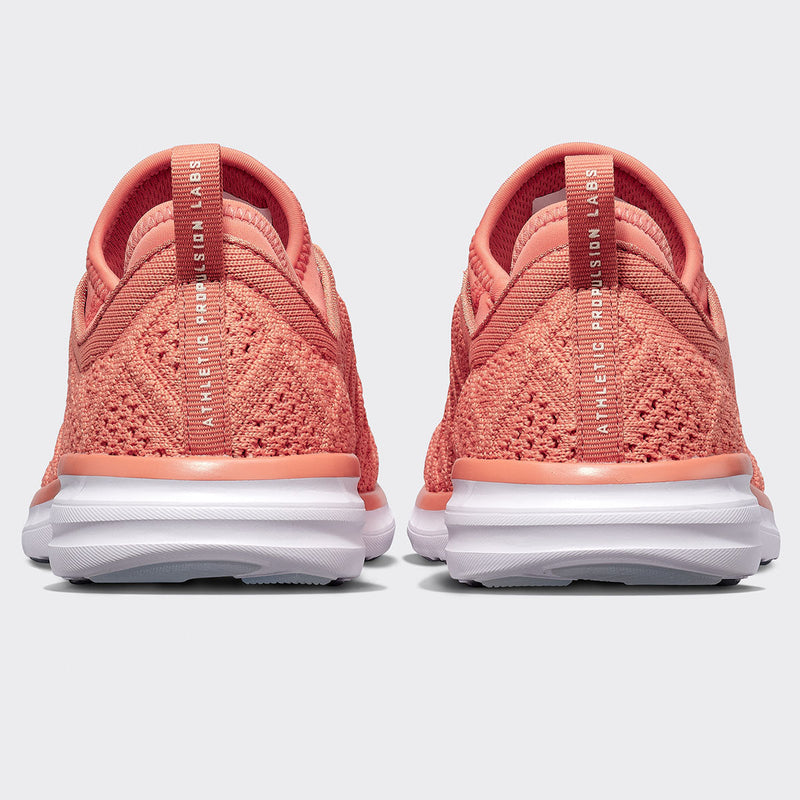 Women's TechLoom Phantom Terracotta / Pristine / White view 3
