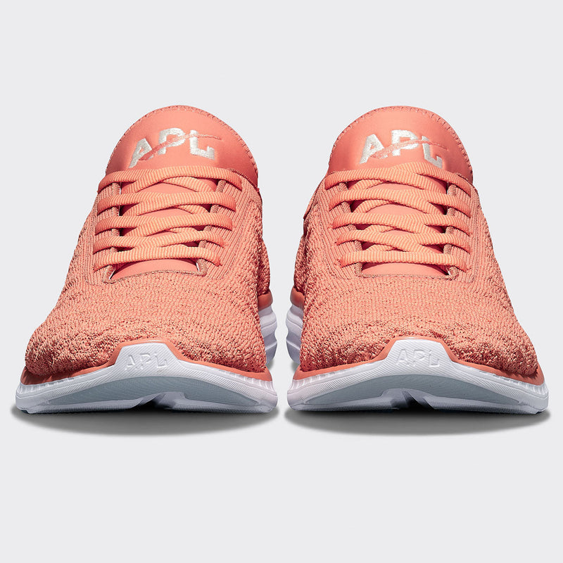 Women's TechLoom Phantom Terracotta / Pristine / White view 4