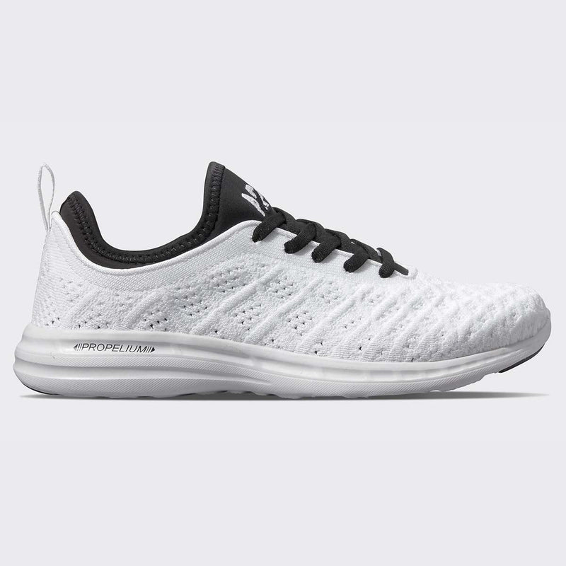 Men's TechLoom Phantom White / Black / Black view 1