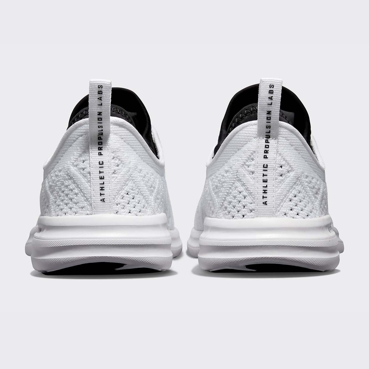 Men's TechLoom Phantom White / Black / Black view 3