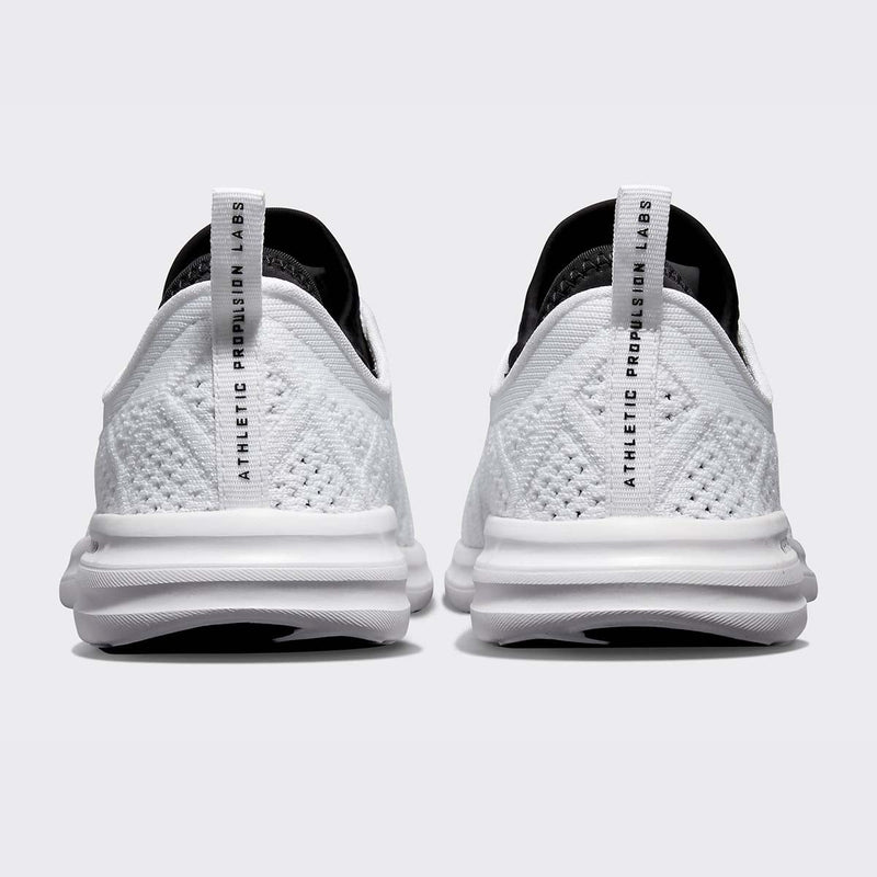 Men's TechLoom Phantom White / Black / Black view 3