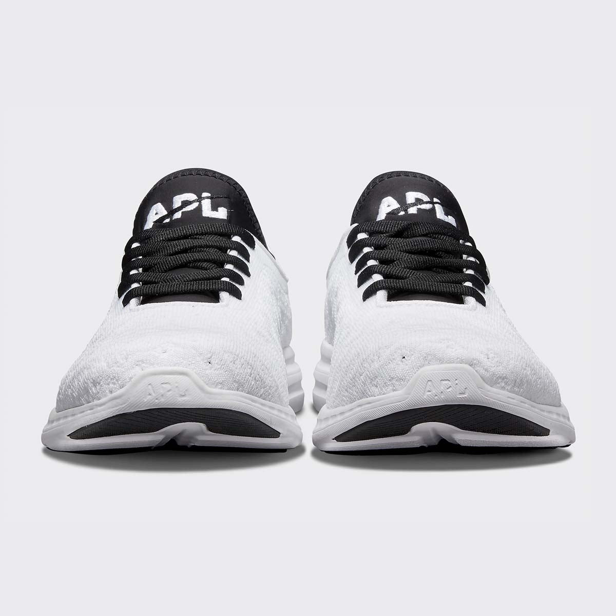 Men's TechLoom Phantom White / Black / Black view 4