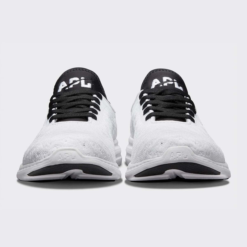 Men's TechLoom Phantom White / Black / Black view 4